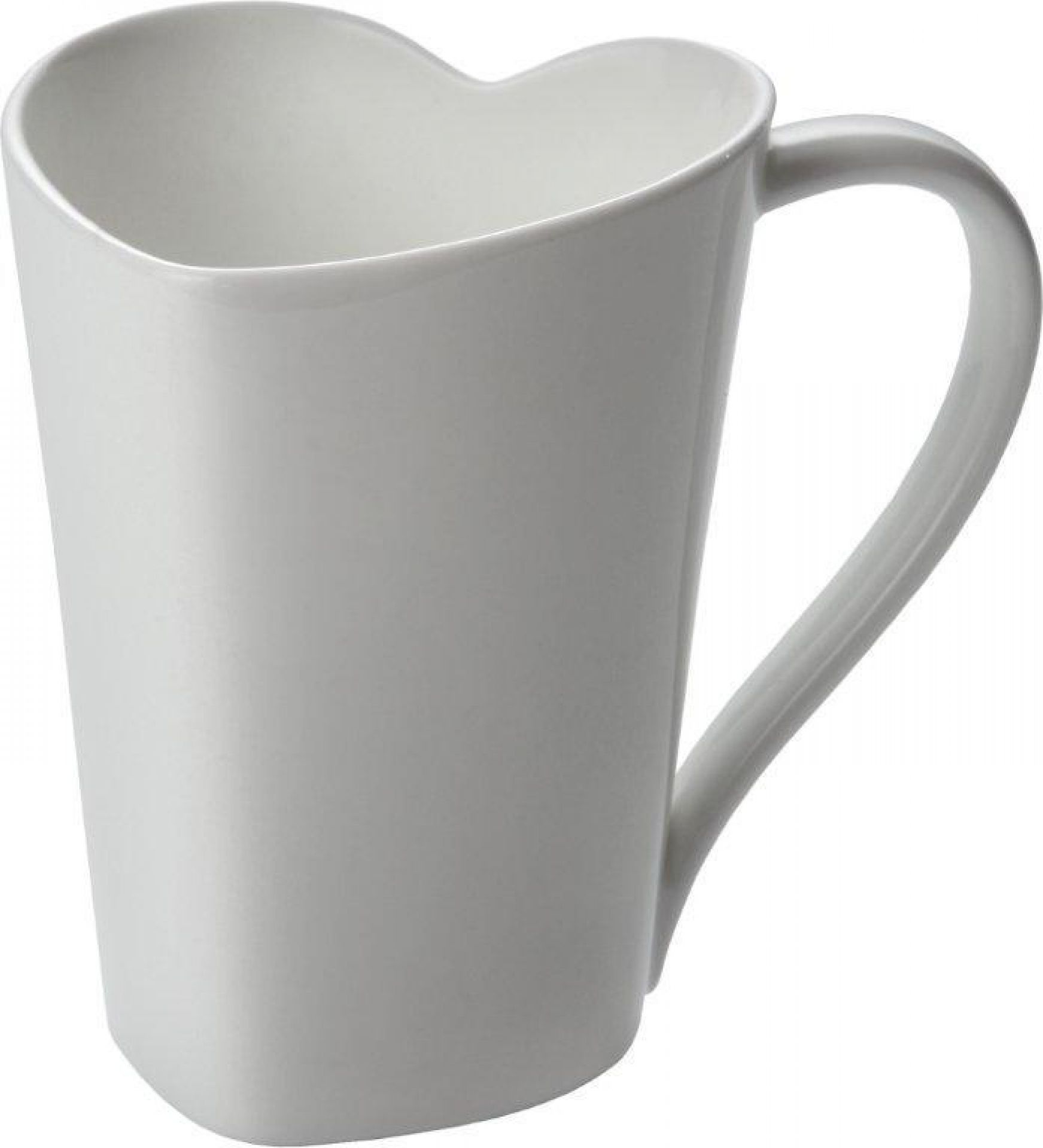 Weiße MMI24 To Mug Tasse von Alessi, Einzelstück, Keramik, mit Henkel.